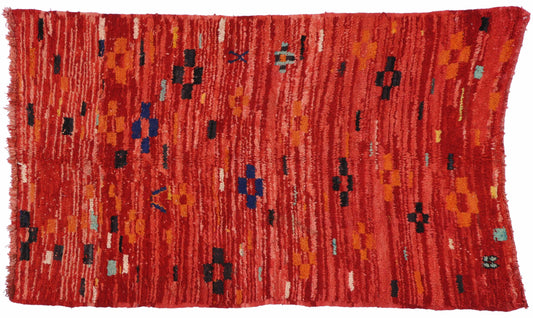 4 x 7 Vintage Moroccan Rug 74560