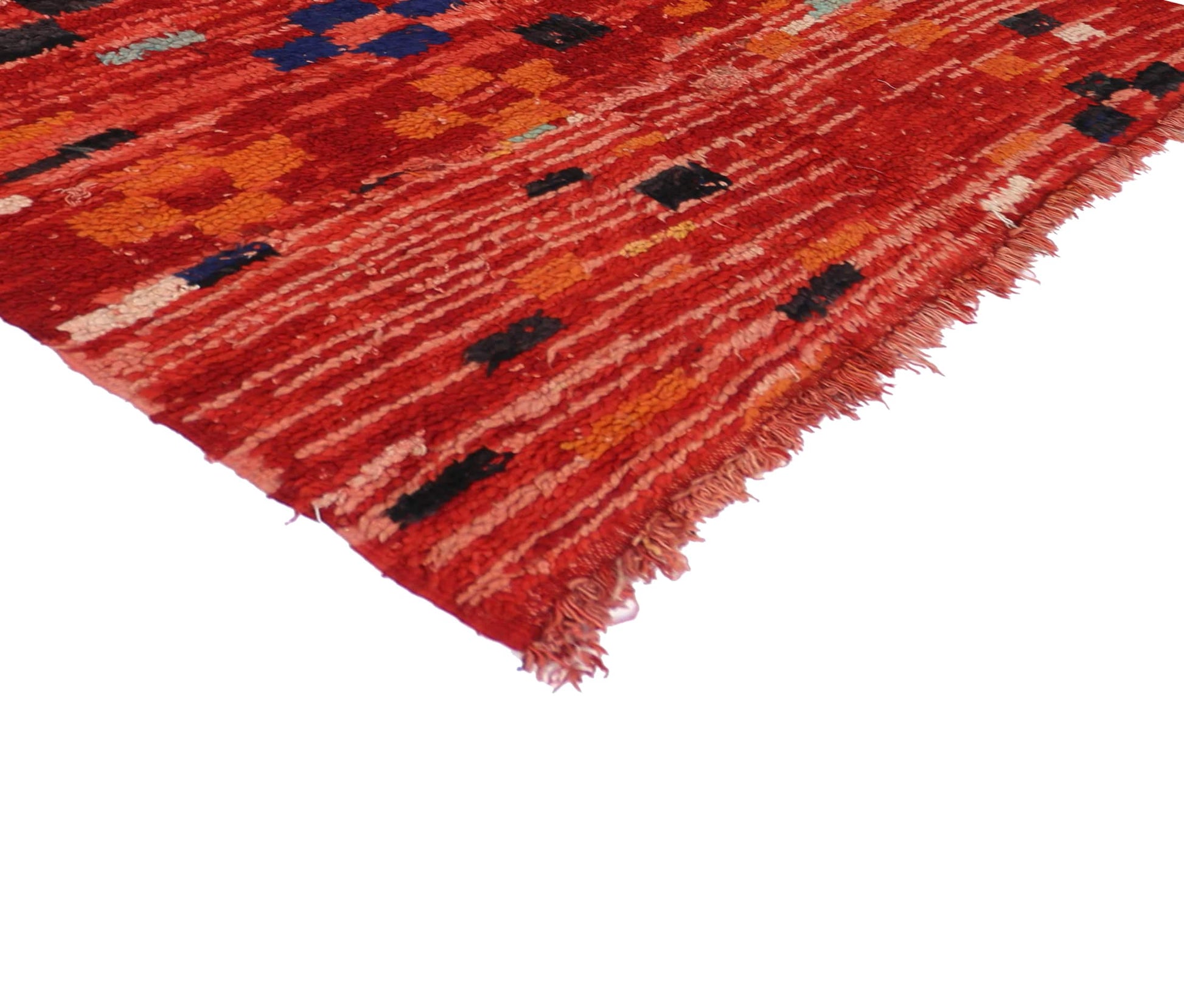 4 x 7 Vintage Moroccan Rug 74560
