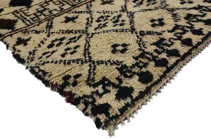 3 x 7 Vintage Moroccan Rug 74565
