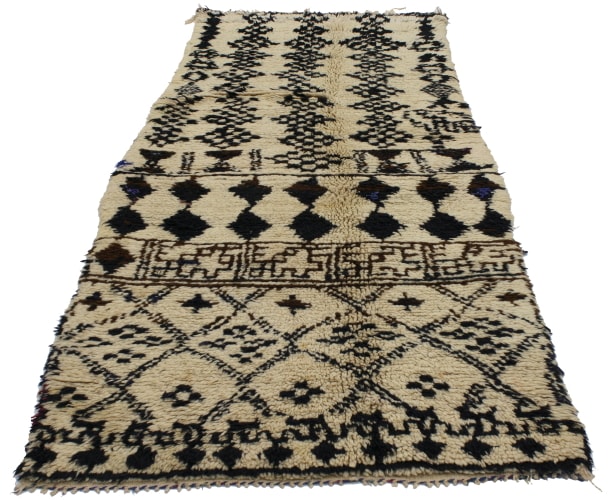 3 x 7 Vintage Moroccan Rug 74565