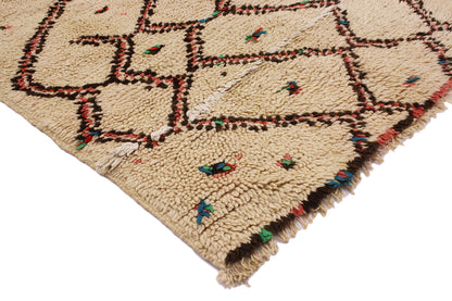 3 x 6 Vintage Talsint Moroccan Rug 74569