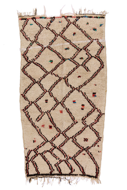 3 x 6 Vintage Talsint Moroccan Rug 74569