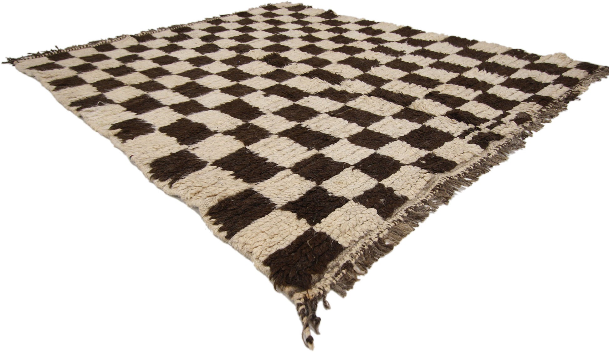 4 x 5 Vintage Moroccan Rug 74571