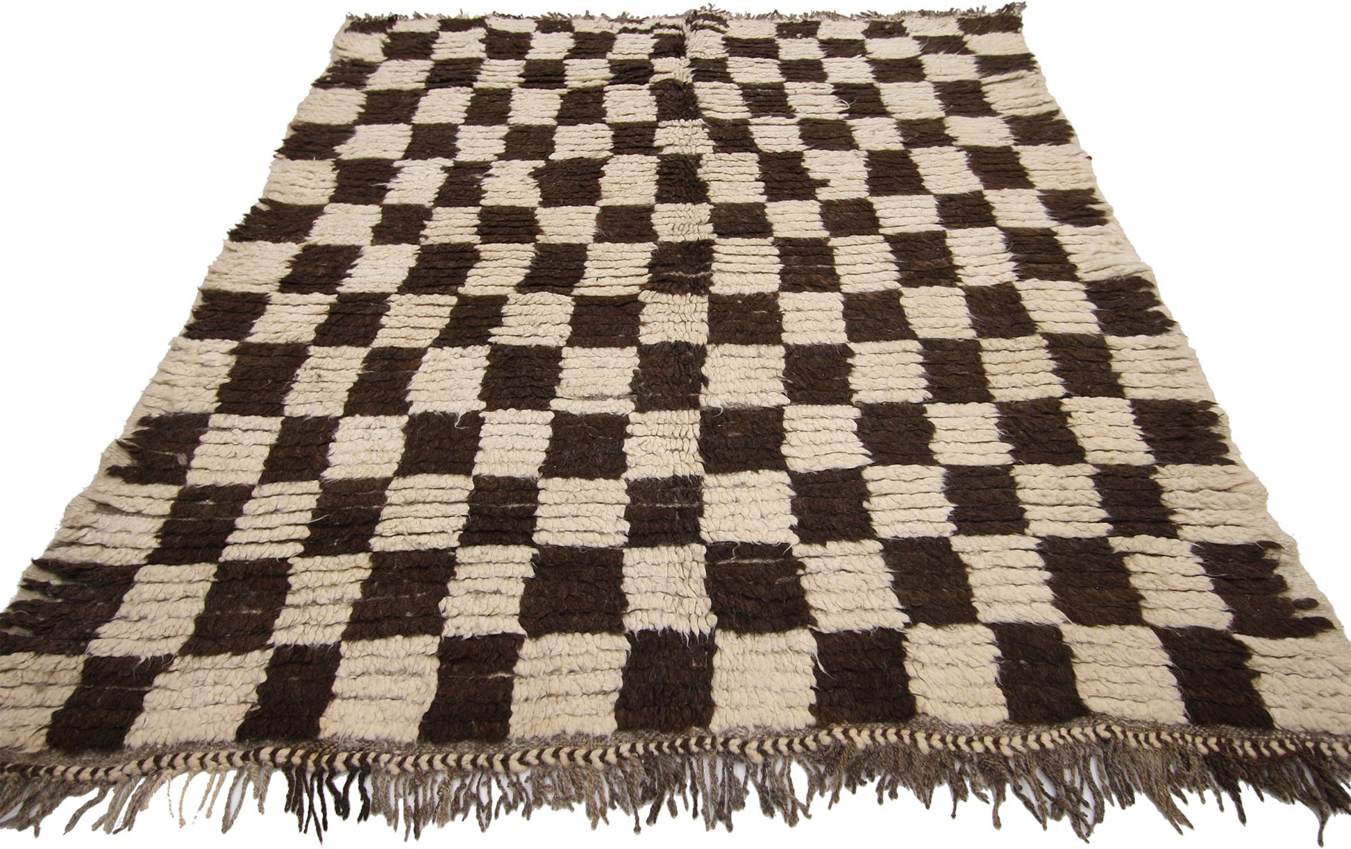 4 x 5 Vintage Moroccan Rug 74571