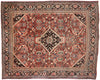 11 x 13 Vintage Persian Mahal Rug 74573