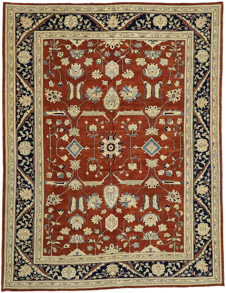 11 x 15 Vintage Pakistani Rug 74583