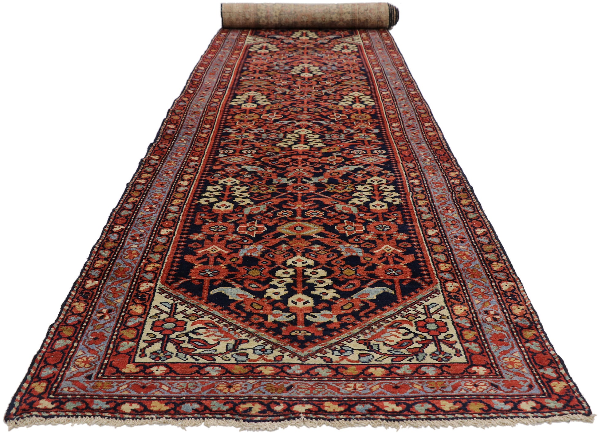 3 x 20 Antique Persian Malayer Rug 74636