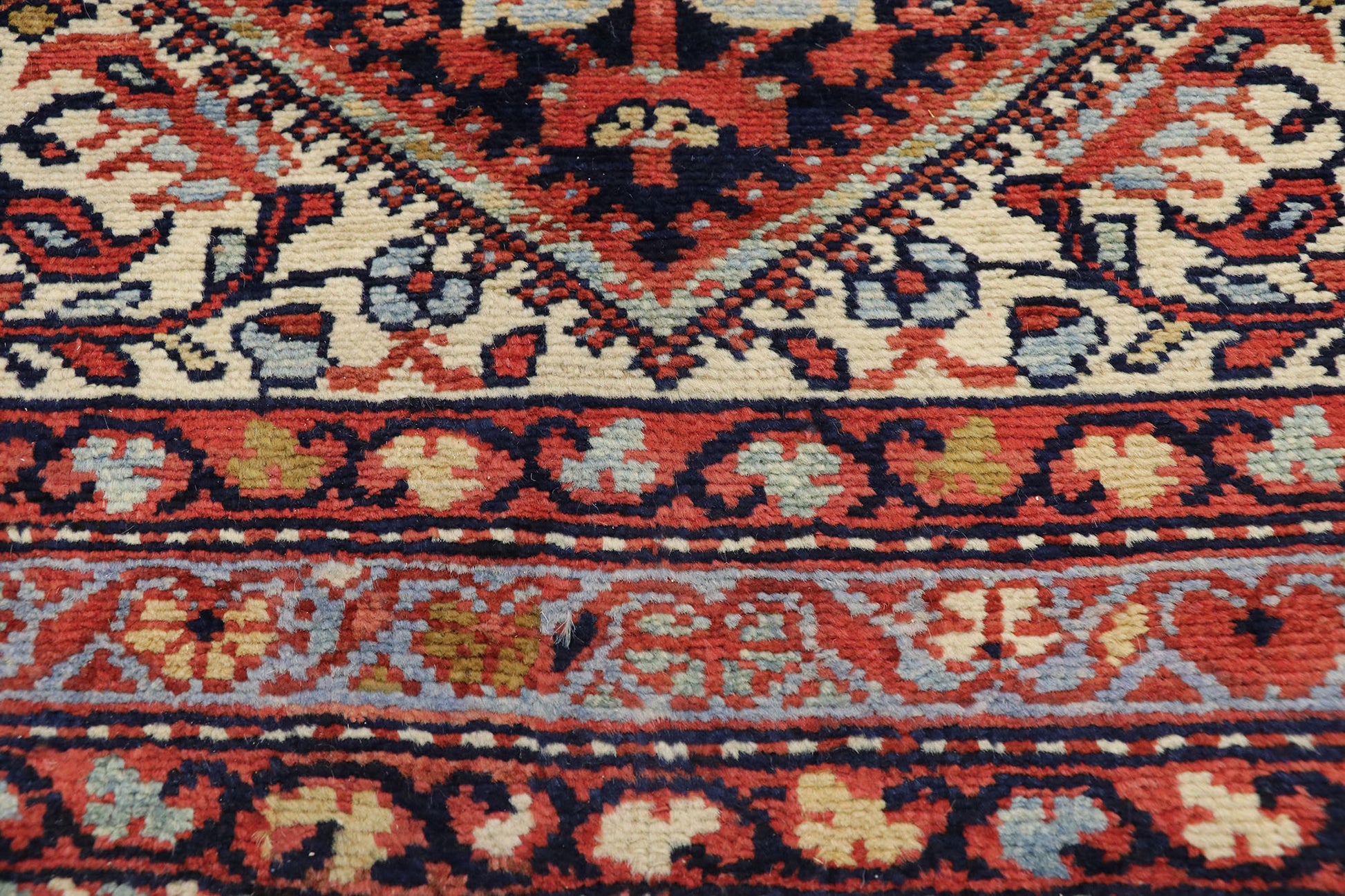 3 x 20 Antique Persian Malayer Rug 74636