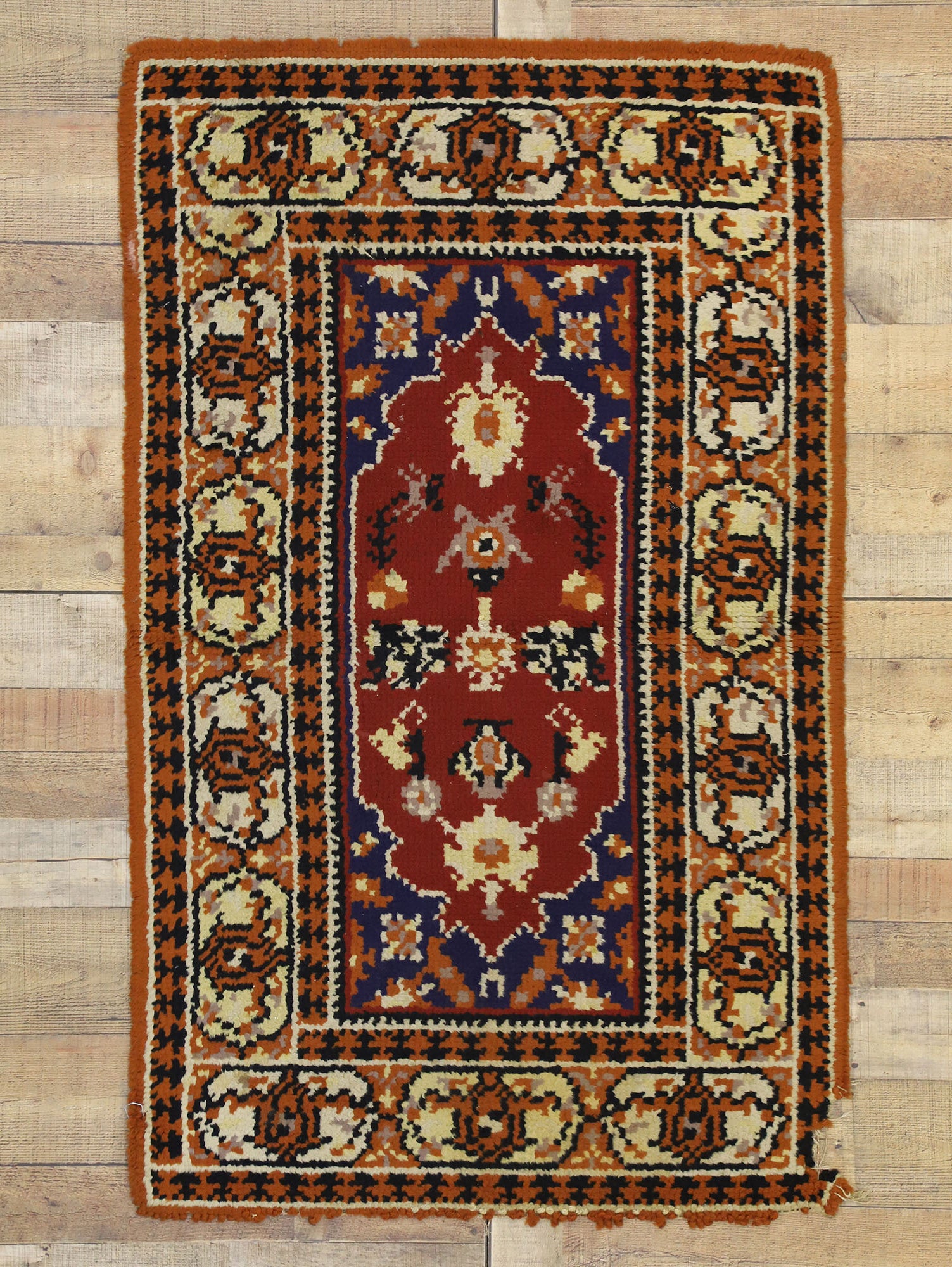 3 x 5 Vintage European Rug 74638