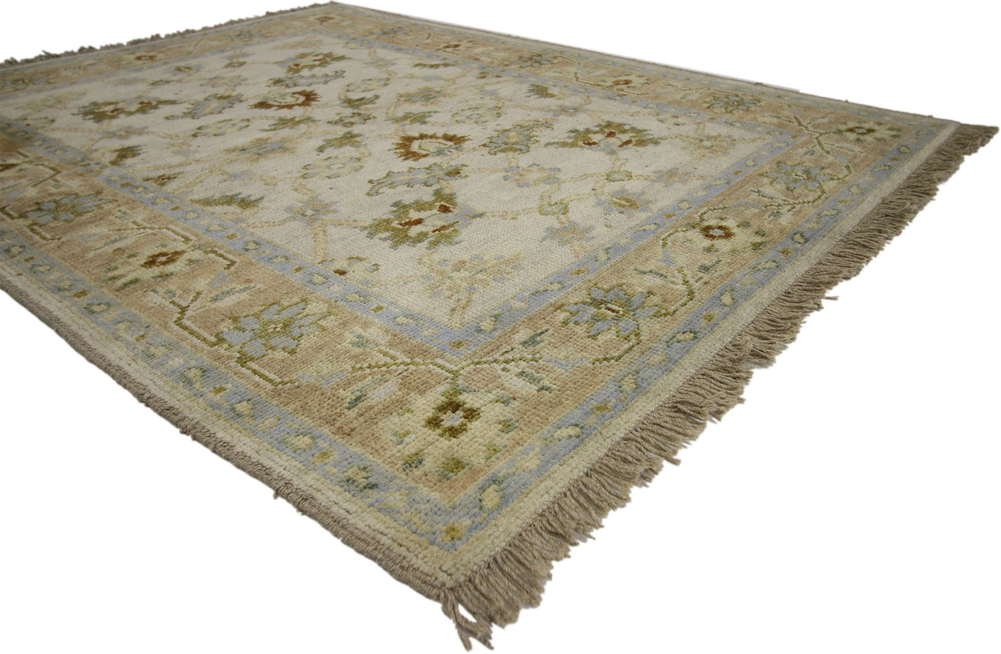 4 x 6 Vintage Indian Garden Rug 74641