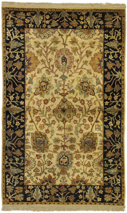 3 x 5 Vintage Indian Rug 74645