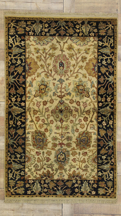 3 x 5 Vintage Indian Rug 74645