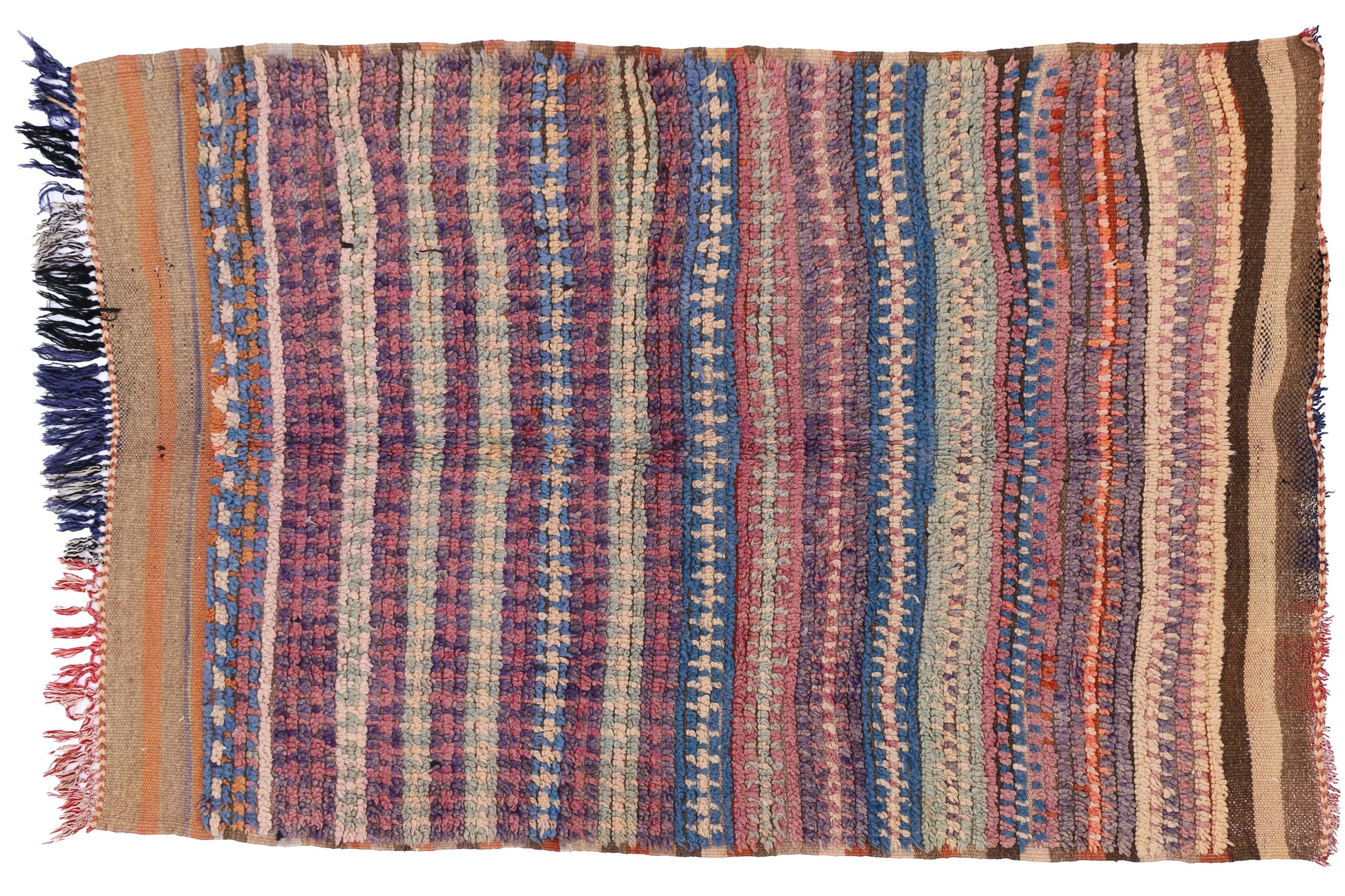 4 x 6 Vintage Moroccan Rug 74646
