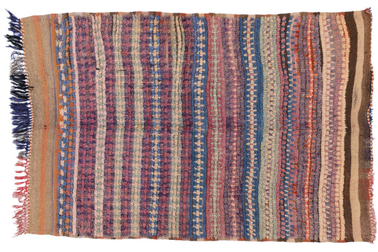 4 x 6 Vintage Moroccan Rug 74646