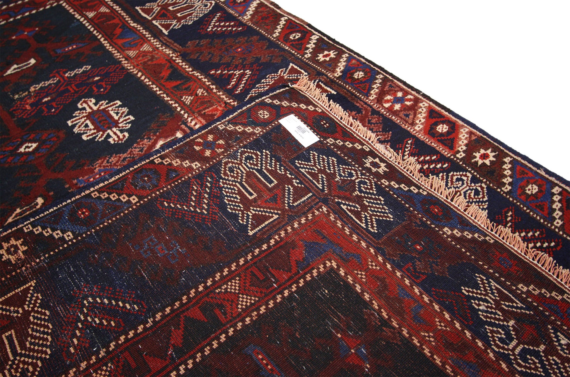 4 x 6 Antique Afghan Rug 74647