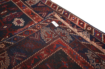 4 x 6 Antique Afghan Rug 74647