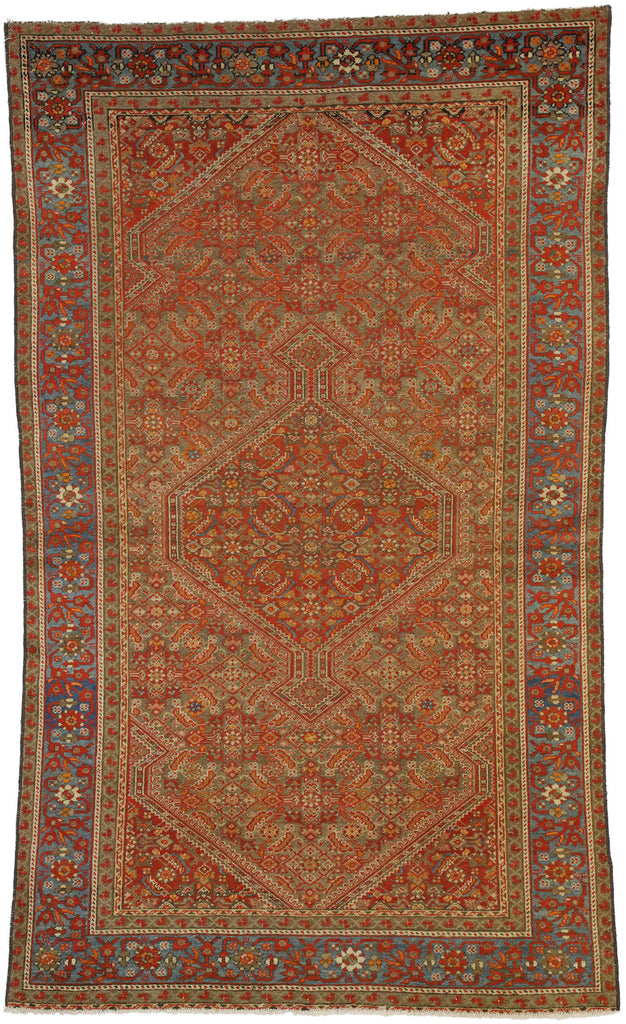 4 x 7 Antique Persian Malayer Rug 74649
