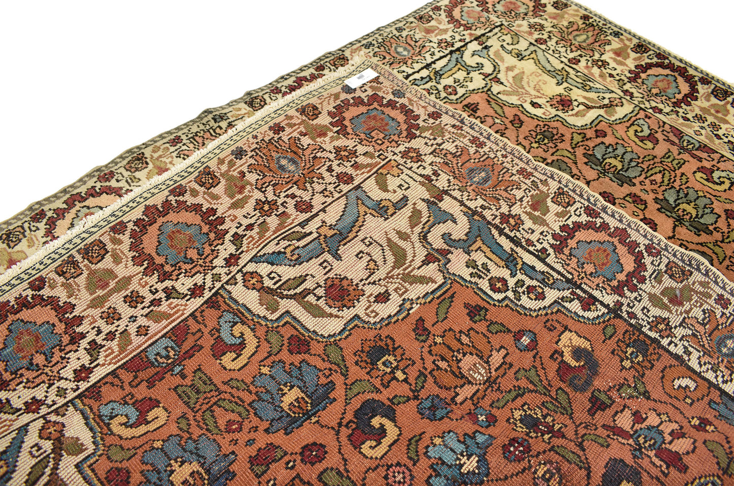 5 x 6 Vintage Indian Agra Rug 74659