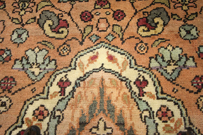 5 x 6 Vintage Indian Agra Rug 74659