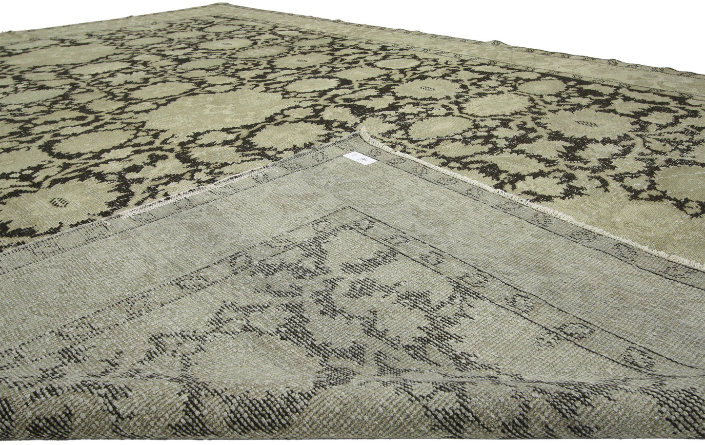 8 x 11 Distressed Antique Indian Agra Rug 74661
