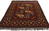 3 x 5 Vintage Afghan Rug 74663