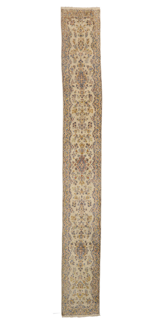 2 x 19 Vintage Persian Kerman Rug 74669