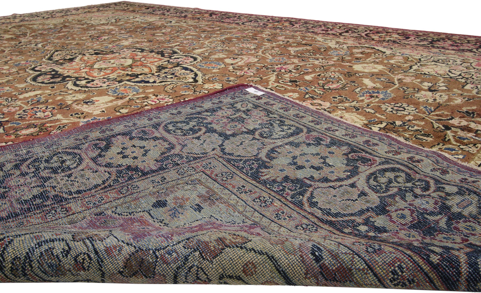 10 x 13 Antique Persian Mahal Rug 74671