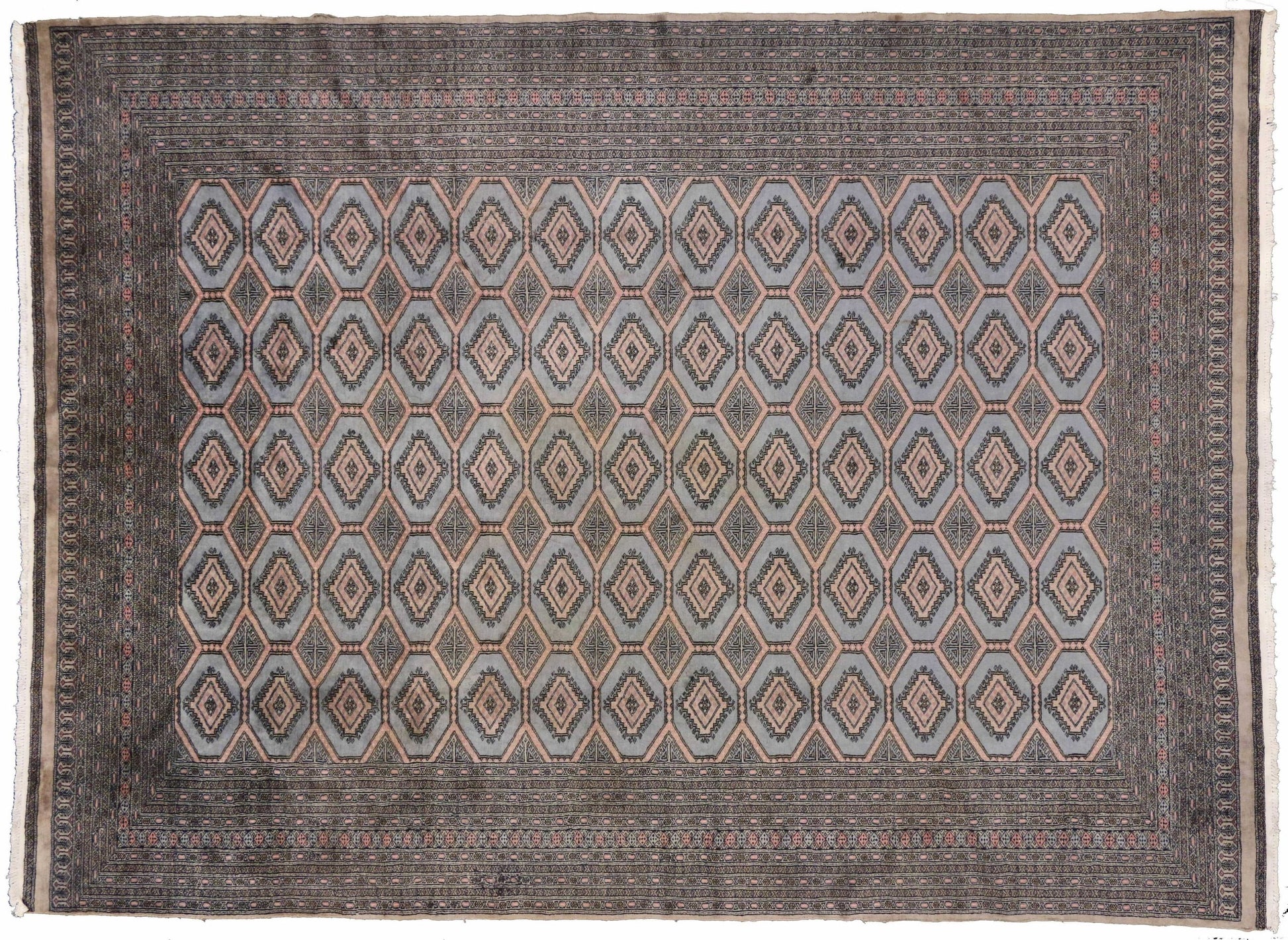 9 x 12 Vintage Pakistani Rug 74682