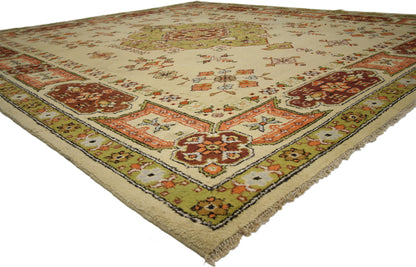 9 x 10 Vintage European Rug 74687