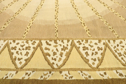 8 x 10 Vintage Swedish Kilim Rug 74695