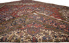 7 x 8 Vintage Persian Heriz Rug 74698