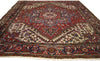 7 x 8 Vintage Persian Heriz Rug 74698