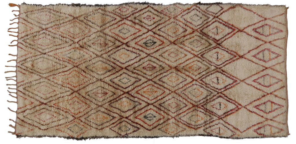 6 x 13 Vintage Moroccan Rug 74701