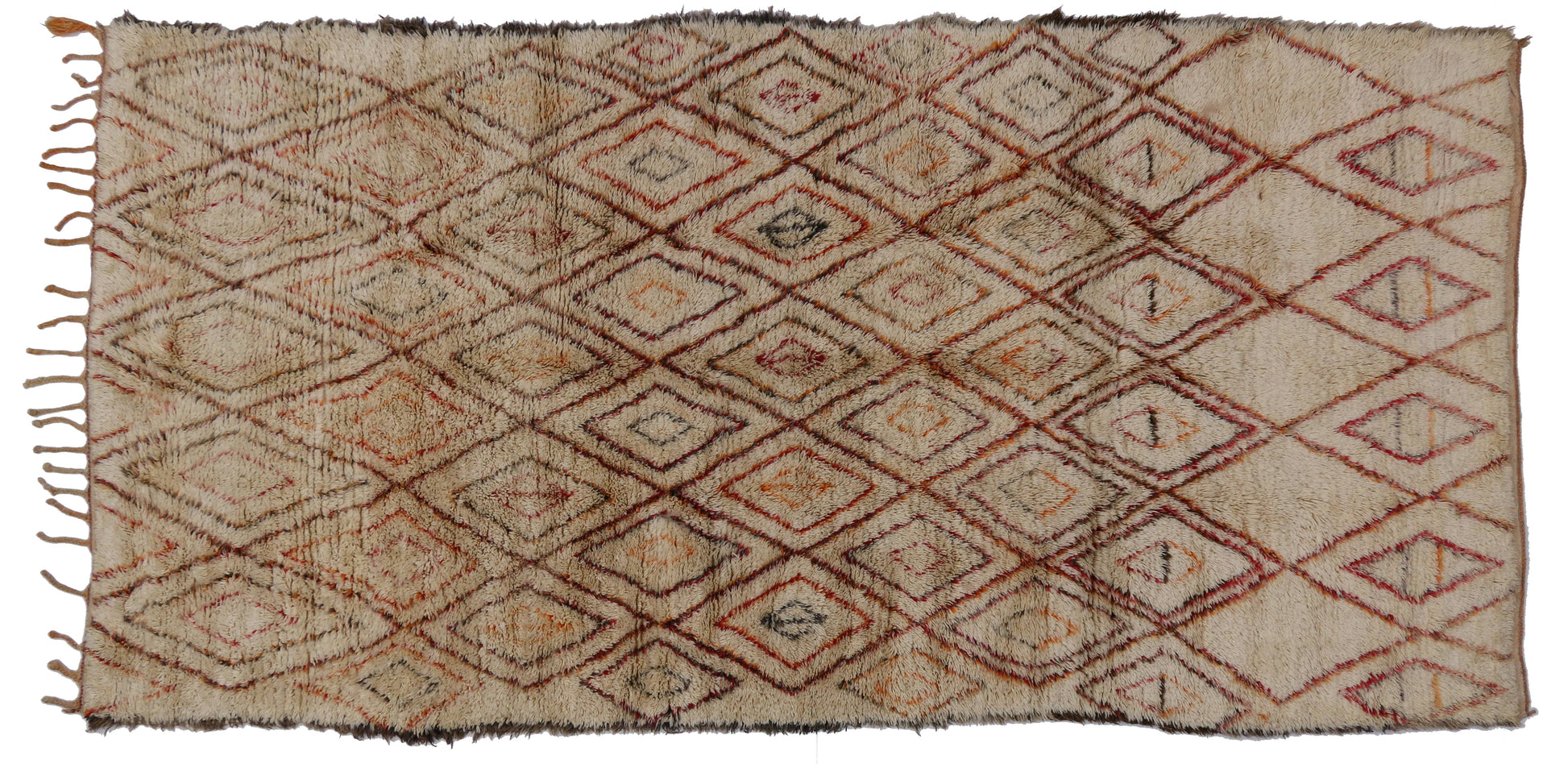 6 x 13 Vintage Moroccan Rug 74701