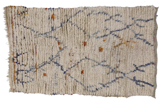 3 x 4 Vintage Moroccan Rug 74707