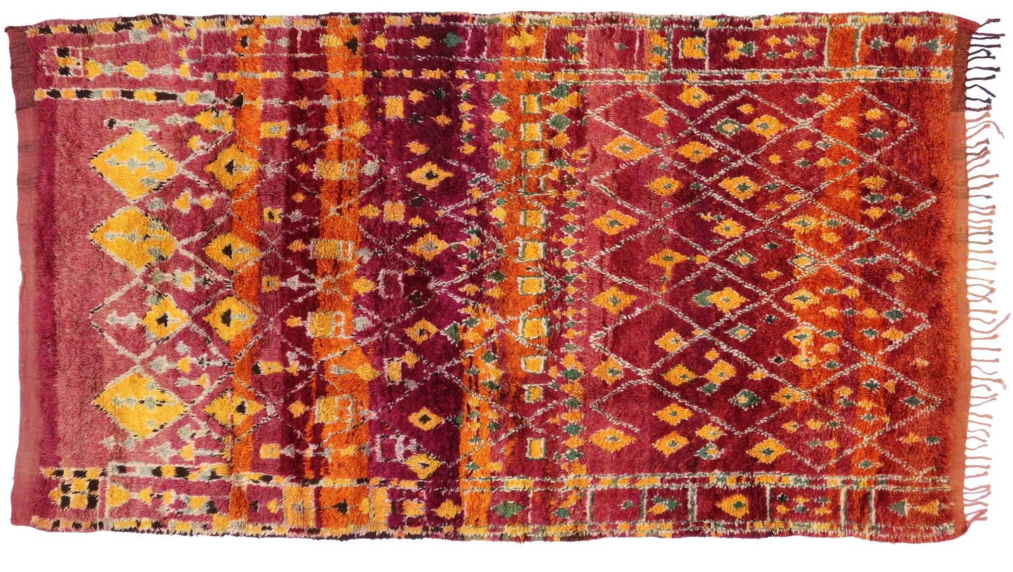 7 x 12 Vintage Moroccan Rug 74708