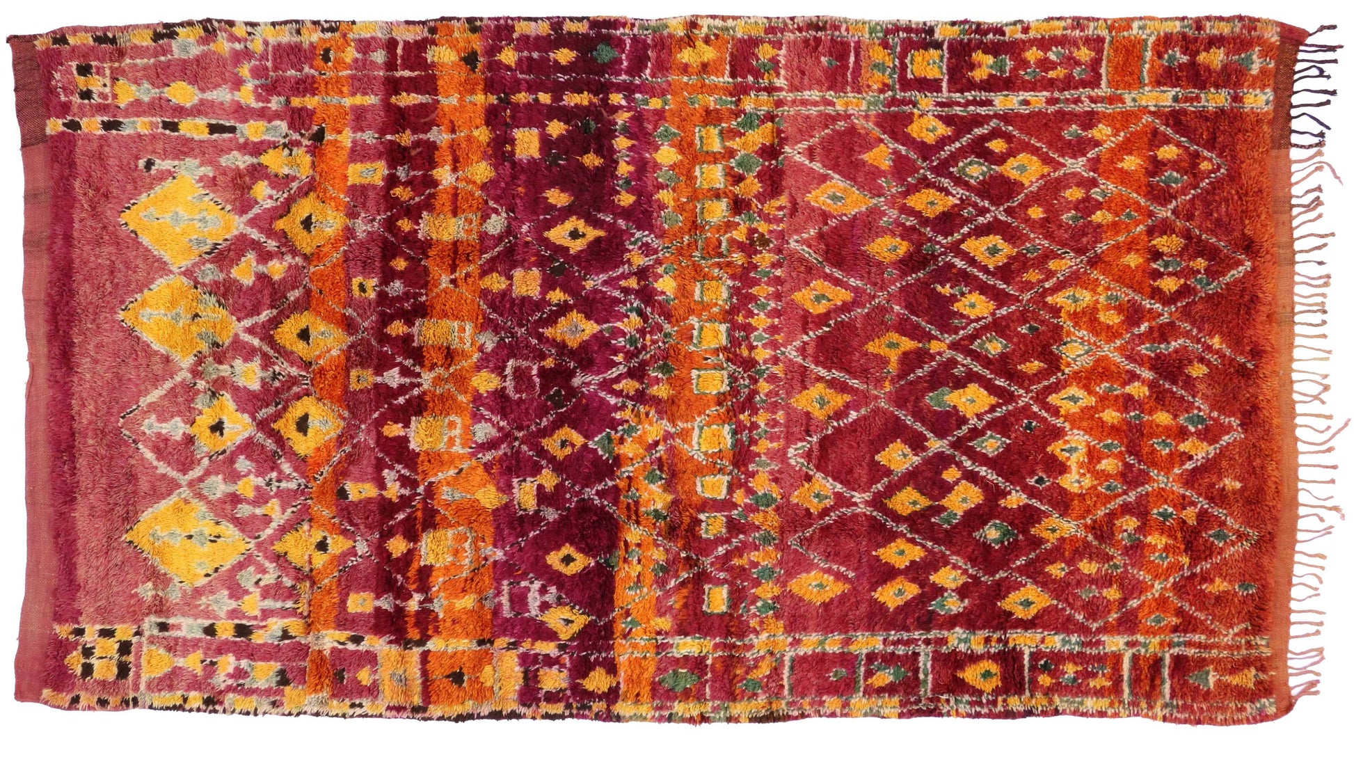 7 x 12 Vintage Moroccan Rug 74708