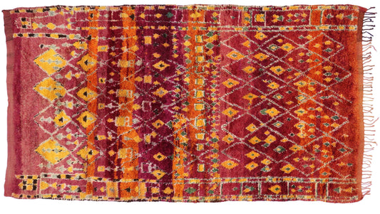 7 x 12 Vintage Moroccan Rug 74708