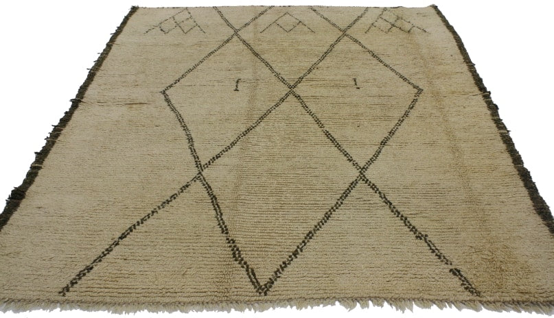 6 x 7 Vintage Moroccan Rug 74714