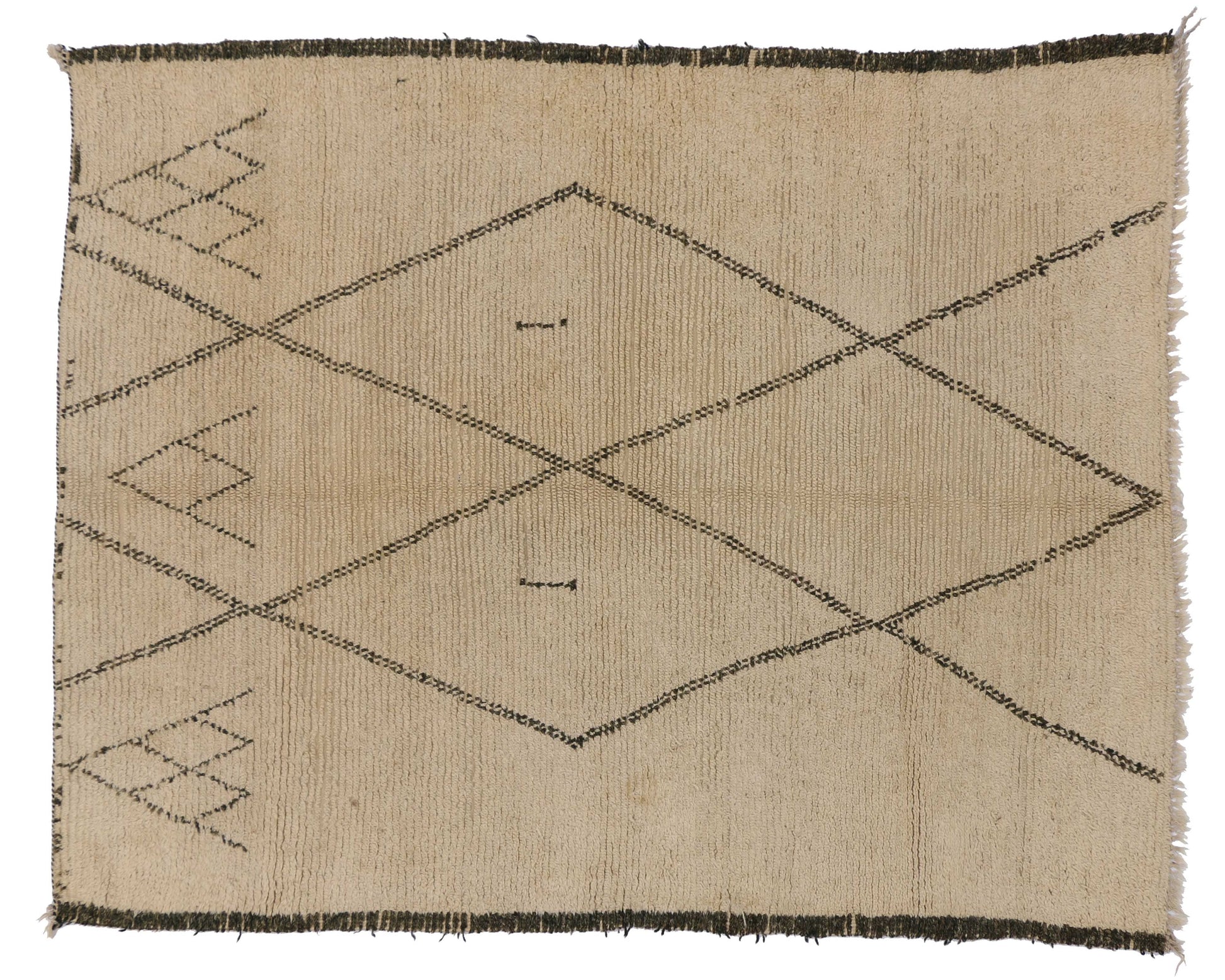 6 x 7 Vintage Moroccan Rug 74714