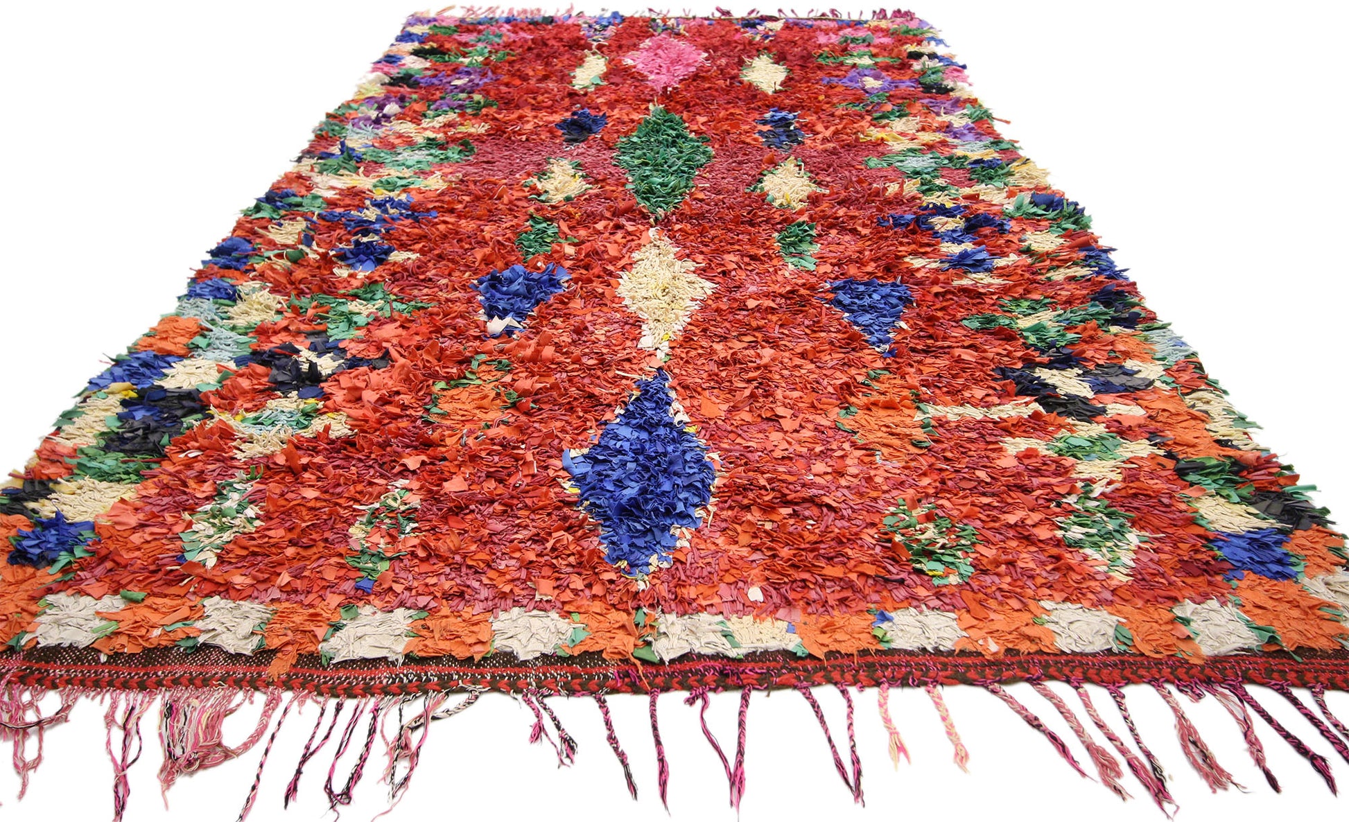 5 x 8 Vintage Moroccan Rug 74726