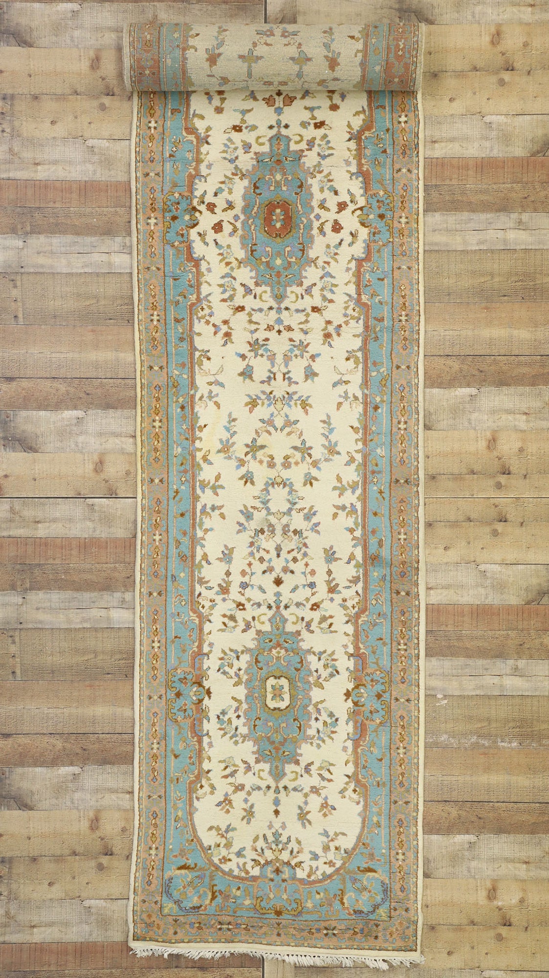 3 x 15 Vintage Indian Rug 74740