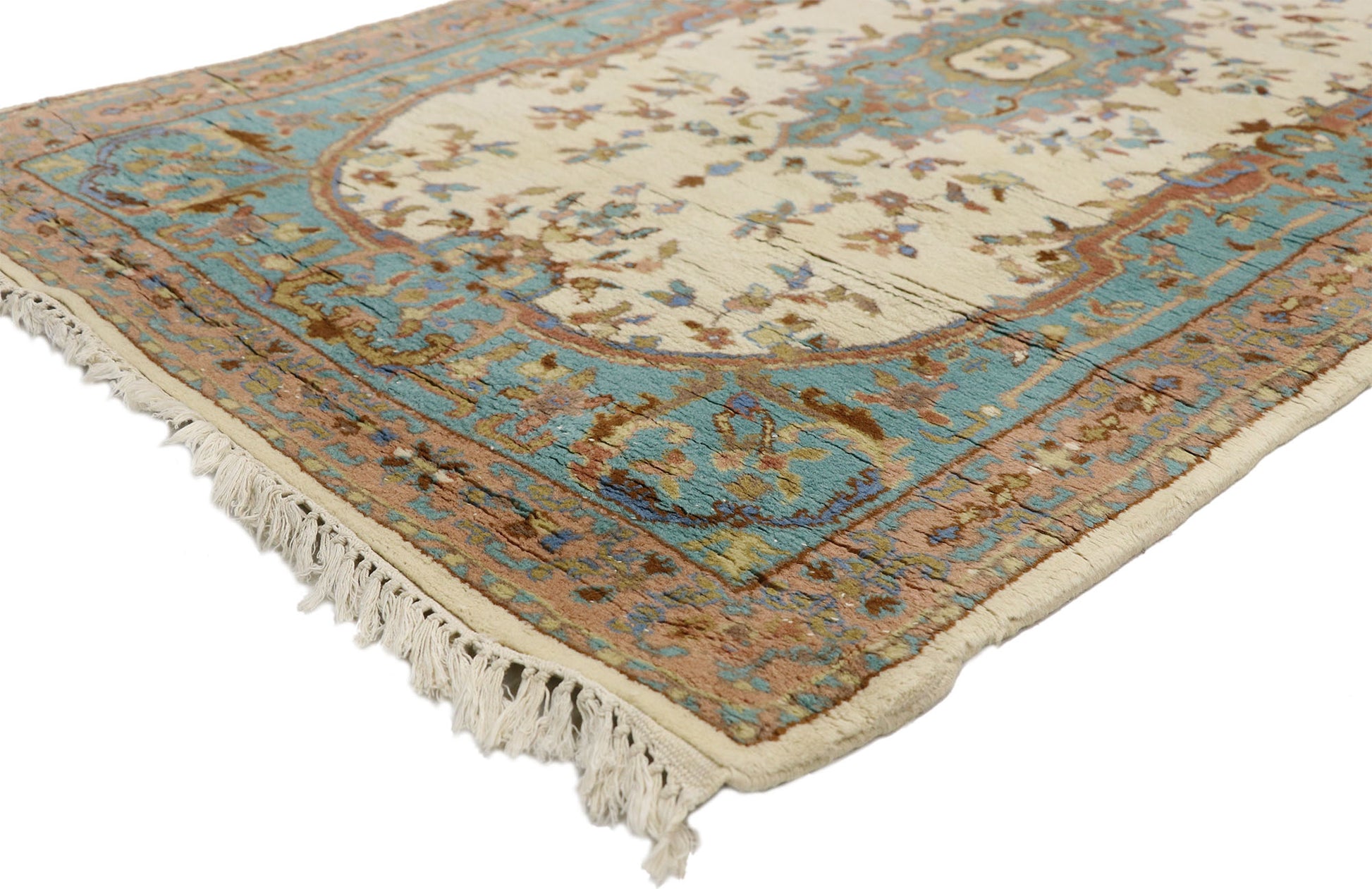 3 x 15 Vintage Indian Rug 74740