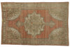 4 x 7 Vintage Turkish Oushak Rug 74743