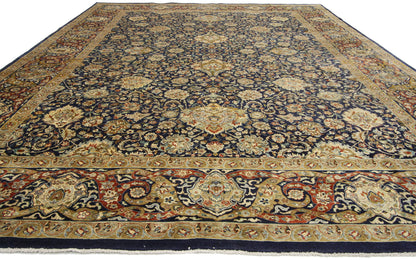 9 x 13 Vintage Pakistani Mashhad Rug 74746