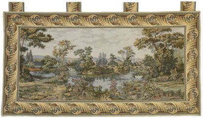3 x 6 Vintage Swan Lake Tapestry 74749