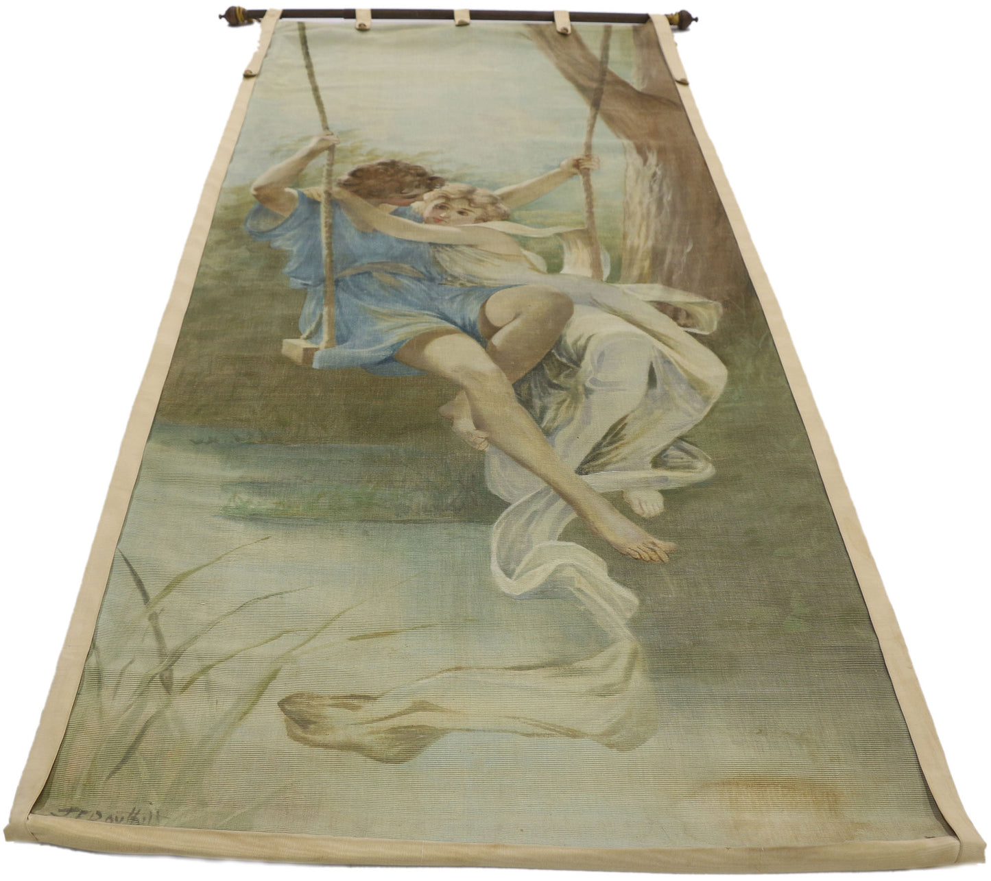 3 x 6 Antique French Style Tapestry 74750