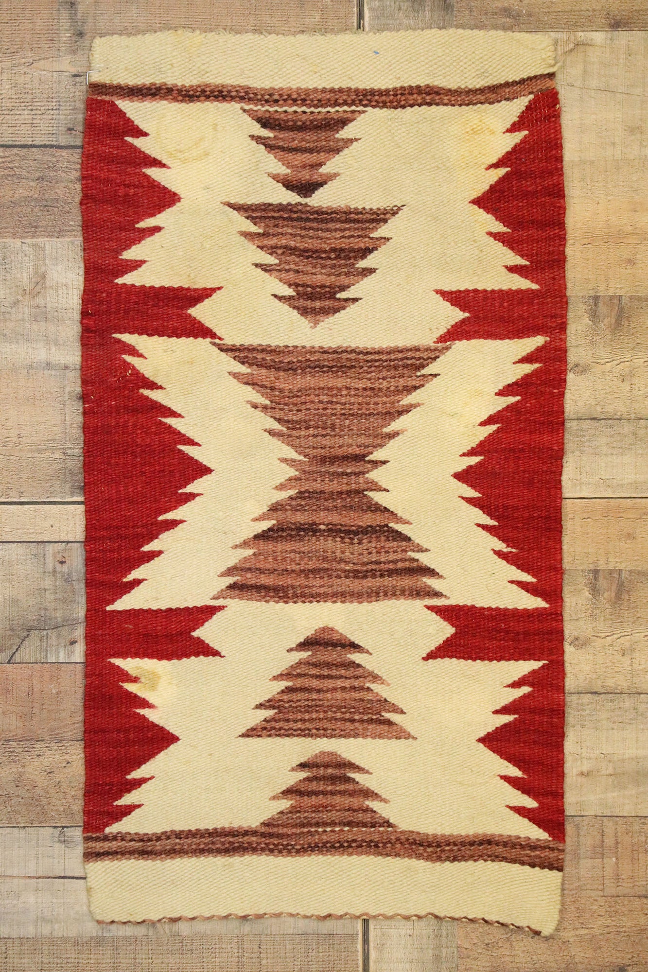 2 x 3 Antique Navajo Eye Dazzler Rug 74756