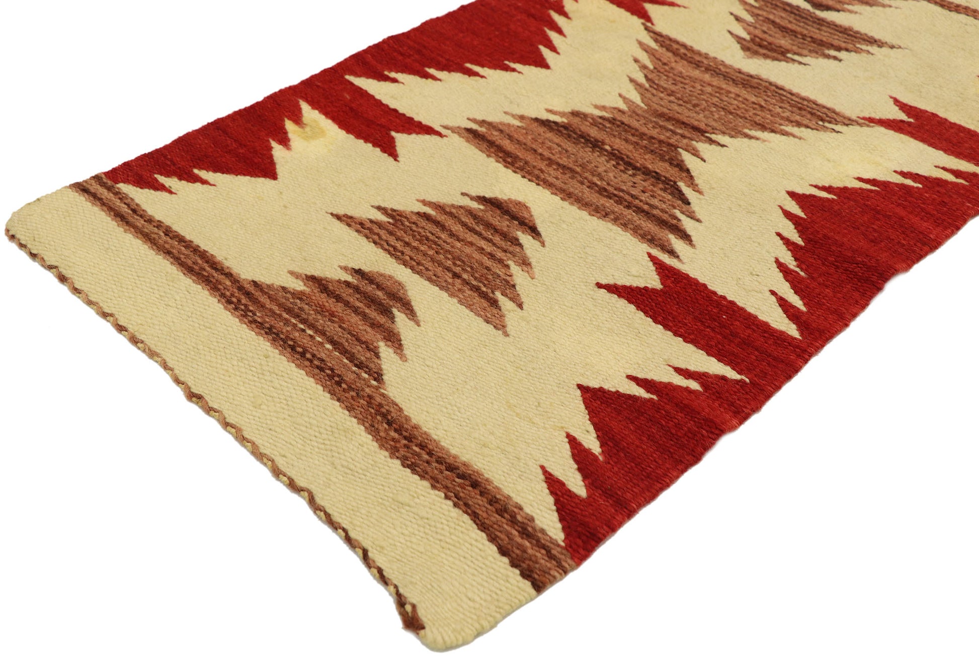 2 x 3 Antique Navajo Eye Dazzler Rug 74756