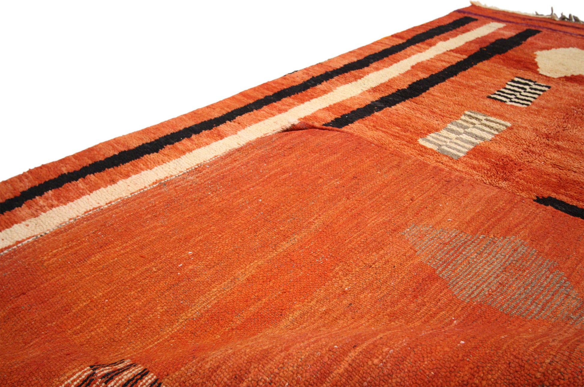 5 x 7 Vintage Moroccan Rug 74757